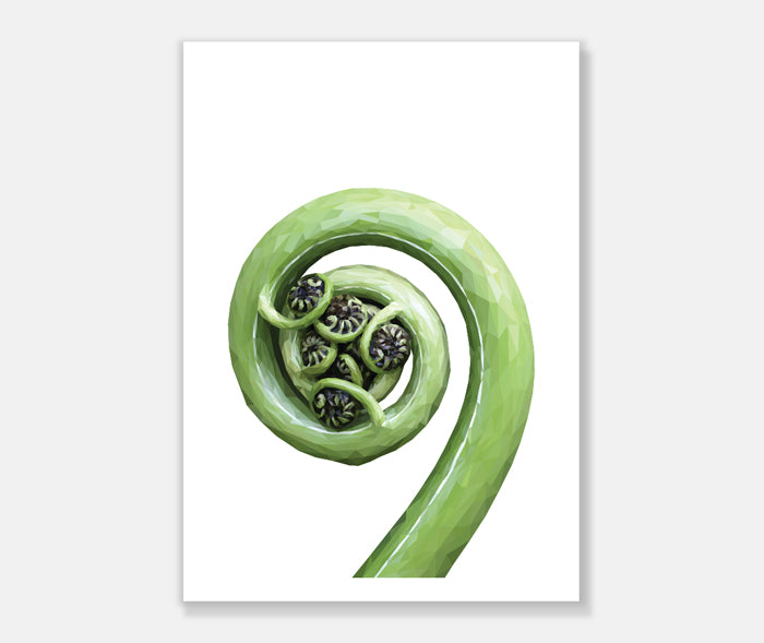 Koru Art Print Your Decal Shop Wall Decal NZ