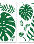 Botanical Leaves Wall Decal Set Your Decal Shop Wall Decal NZ