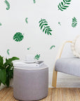 Botanical Leaves Wall Decal Set Your Decal Shop Wall Decal NZ