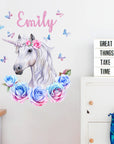 Unicorn Custom Name Wall Decal Your Decal Shop Wall Decal NZ