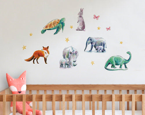 MIX PRINT SEVERAL ANIMALS Wall Decal Your Decal Shop Wall Decal NZ