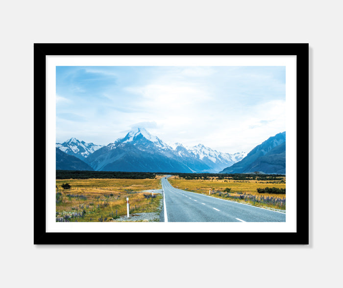 Mount Cook Road Art Print Your Decal Shop Wall Decal NZ