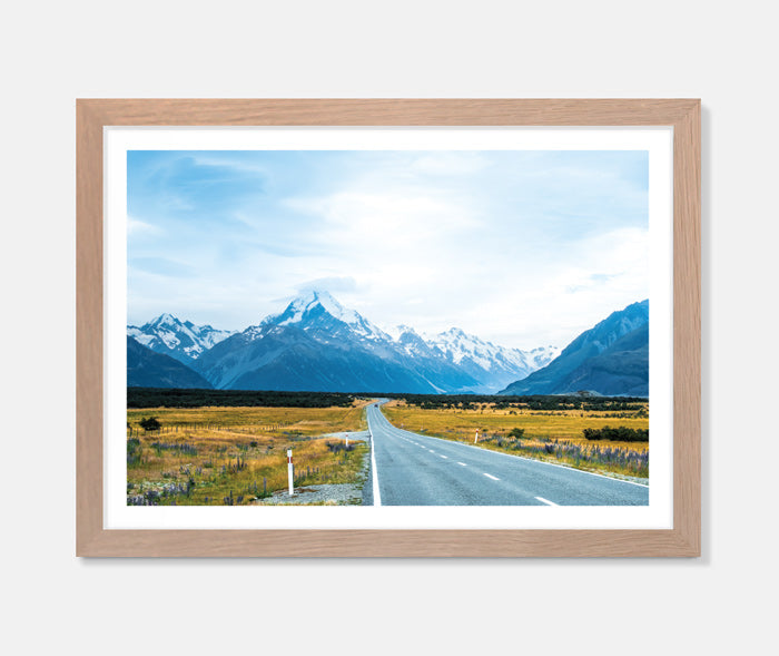 Mount Cook Road Art Print Your Decal Shop Wall Decal NZ