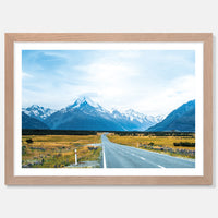 Mount Cook Road Art Print Your Decal Shop Wall Decal NZ