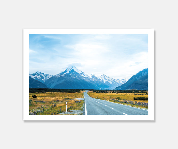 Mount Cook Road Art Print Your Decal Shop Wall Decal NZ