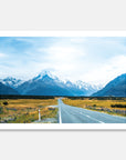Mount Cook Road Art Print Your Decal Shop Wall Decal NZ