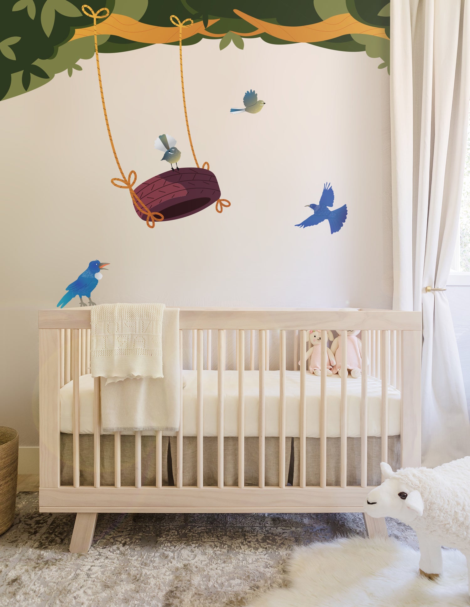 NZ Forest Wall Decal Set v.2 Your Decal Shop Wall Decal NZ