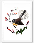 Fantail & Flax Art Print Your Decal Shop Wall Decal NZ