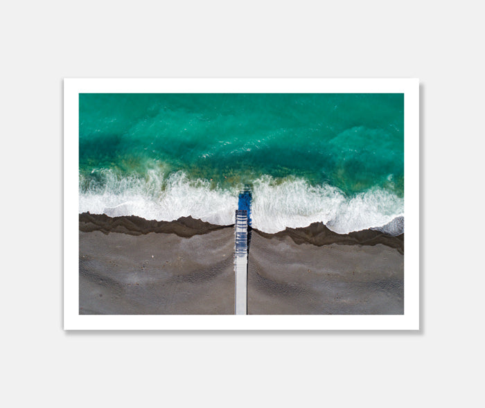 Napier Wharf Art Print Your Decal Shop Wall Decal NZ