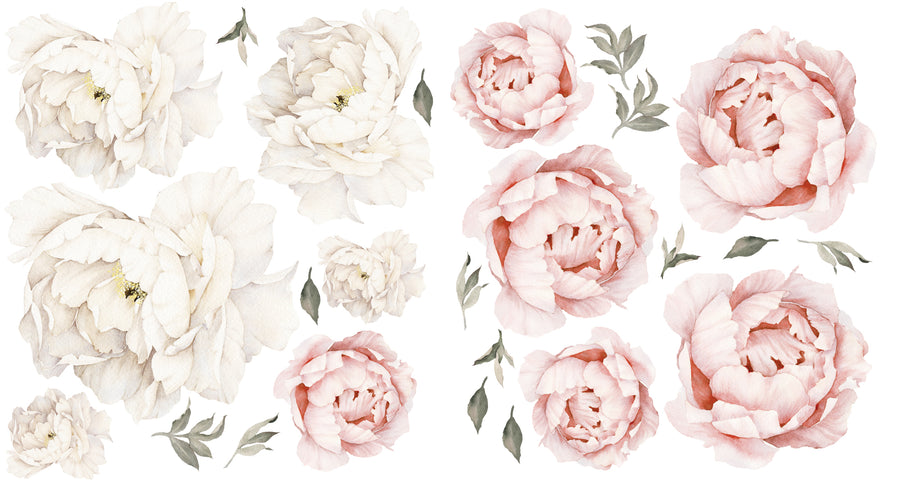 Peonies Wall Decal Your Decal Shop Wall Decal NZ
