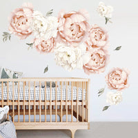 Peach Peonies Wall Decal Your Decal Shop Wall Decal NZ