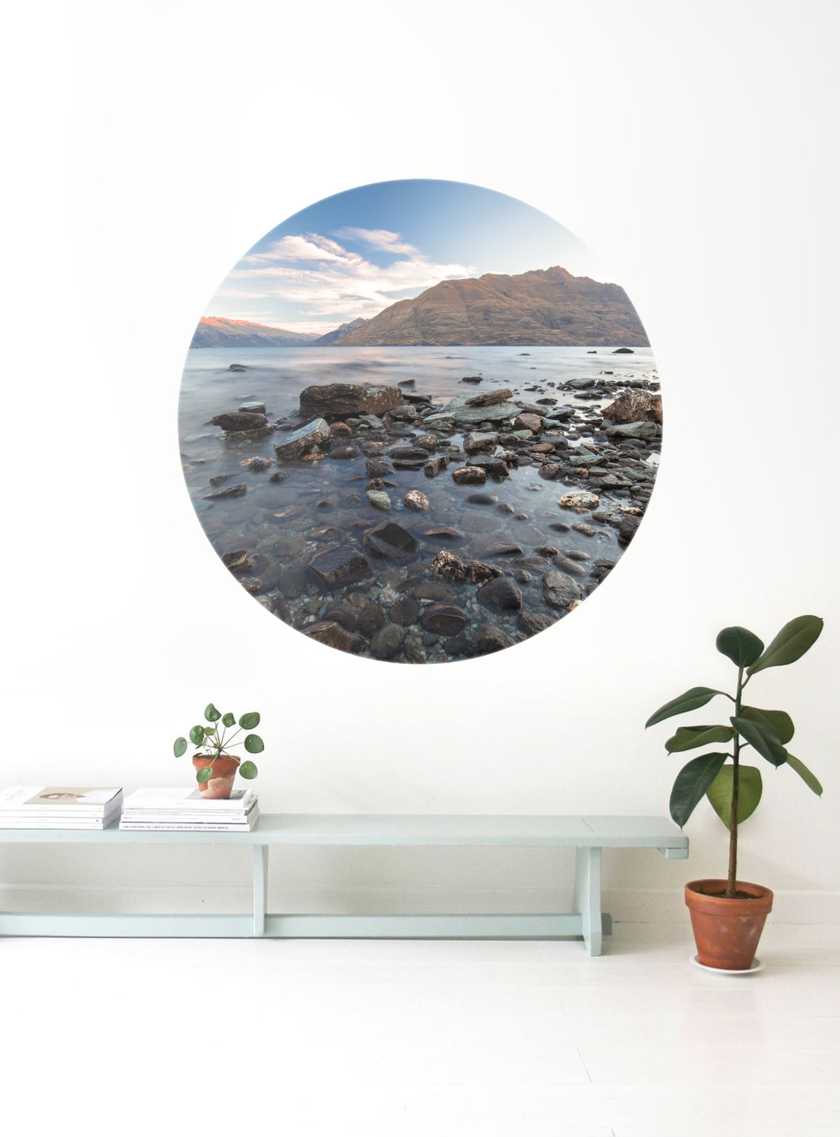Queenstown Lake Mural Dot