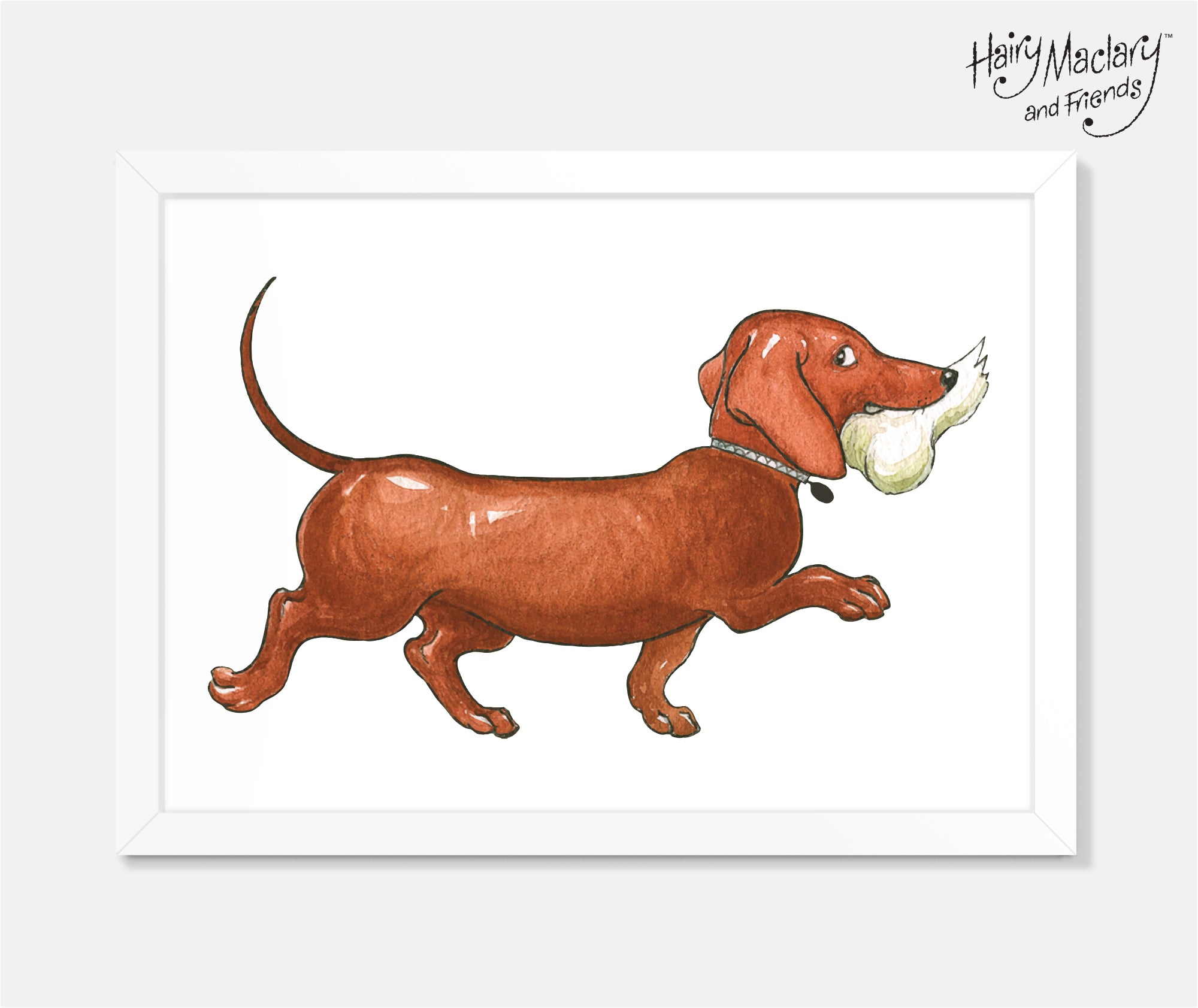 Schnitzel Von Krumm Art Print