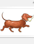 Schnitzel Von Krumm Art Print