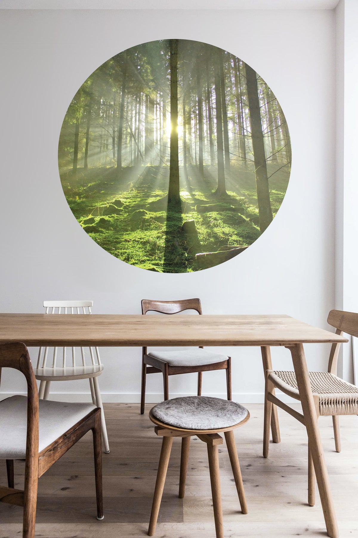 Spring Trees Mural Dot