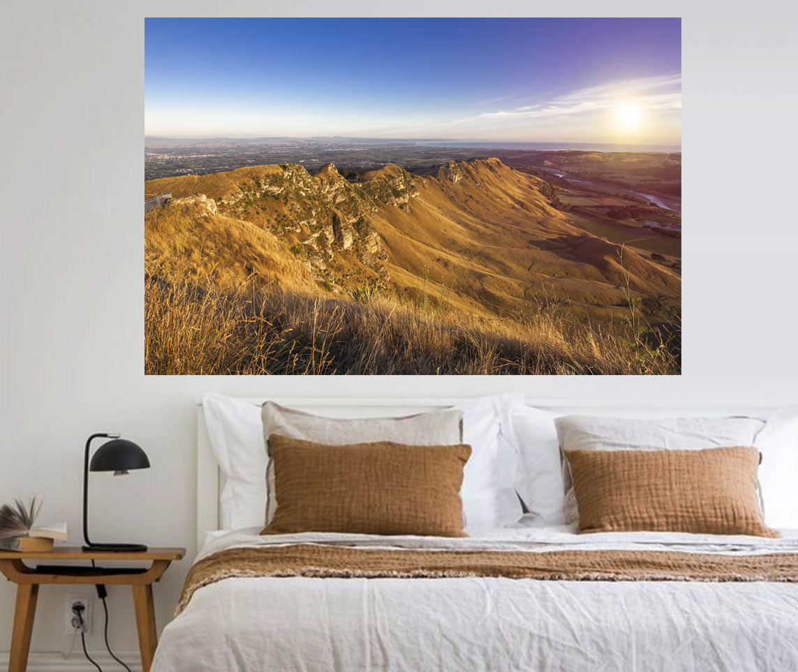 Te Mata Sunrise Mural Your Decal Shop Wall Decal NZ