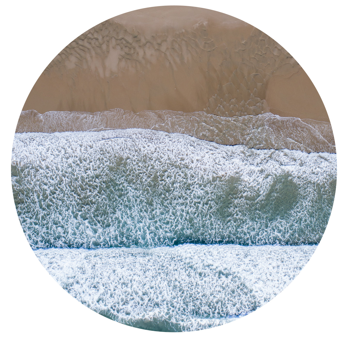 The Layers of Ocean Beach Mural Dot Your Decal Shop Wall Decal NZ