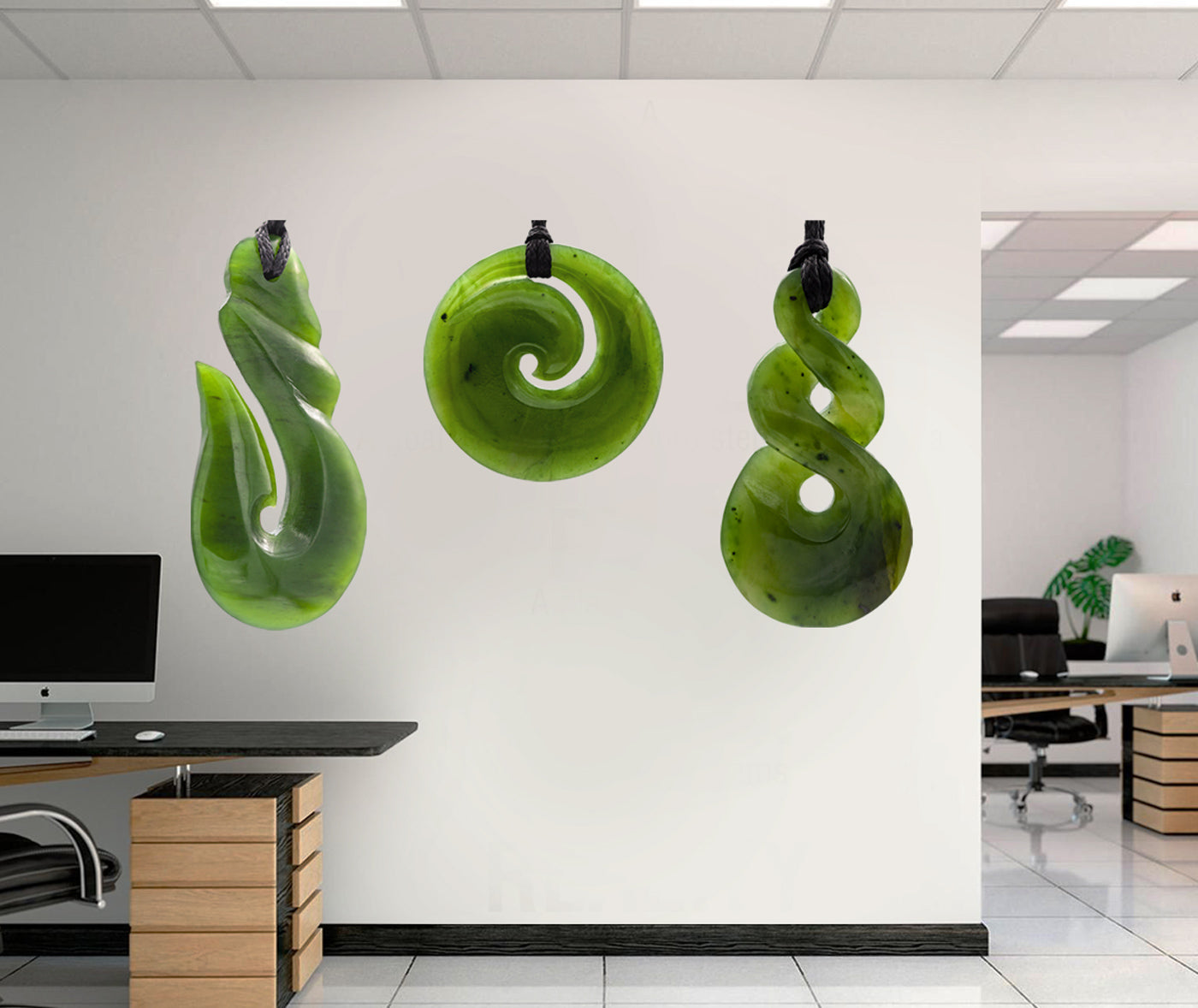 Hei matau, Pikorua &amp; Koru Wall Decal Set Your Decal Shop Wall Decal NZ