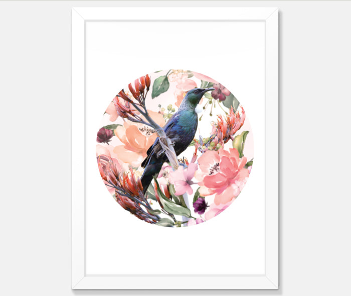 Tui in Light Wonderland Art Print Your Decal Shop Wall Decal NZ