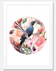 Tui in Light Wonderland Art Print Your Decal Shop Wall Decal NZ