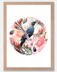 Tui in Light Wonderland Art Print Your Decal Shop Wall Decal NZ