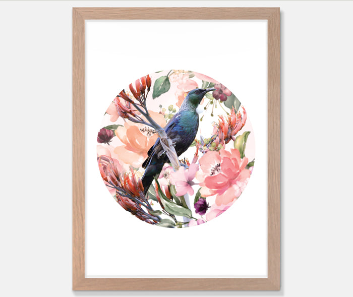 Tui in Light Wonderland Art Print Your Decal Shop Wall Decal NZ