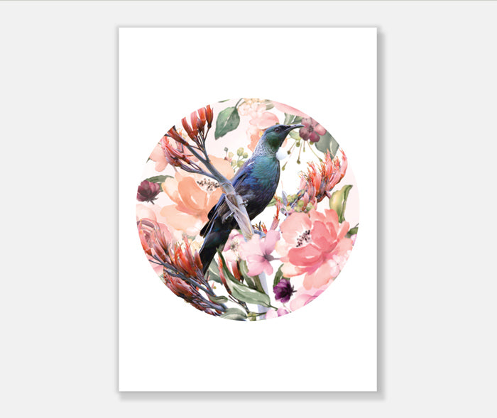 Tui in Light Wonderland Art Print Your Decal Shop Wall Decal NZ