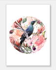 Tui in Light Wonderland Art Print Your Decal Shop Wall Decal NZ