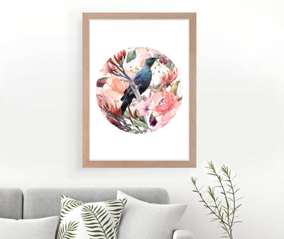 Tui in Light Wonderland Art Print Your Decal Shop Wall Decal NZ