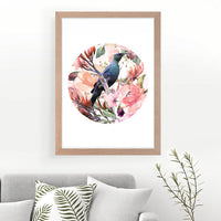 Tui in Light Wonderland Art Print Your Decal Shop Wall Decal NZ
