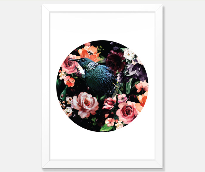 Tui in Wonderland Art Print Your Decal Shop Wall Decal NZ