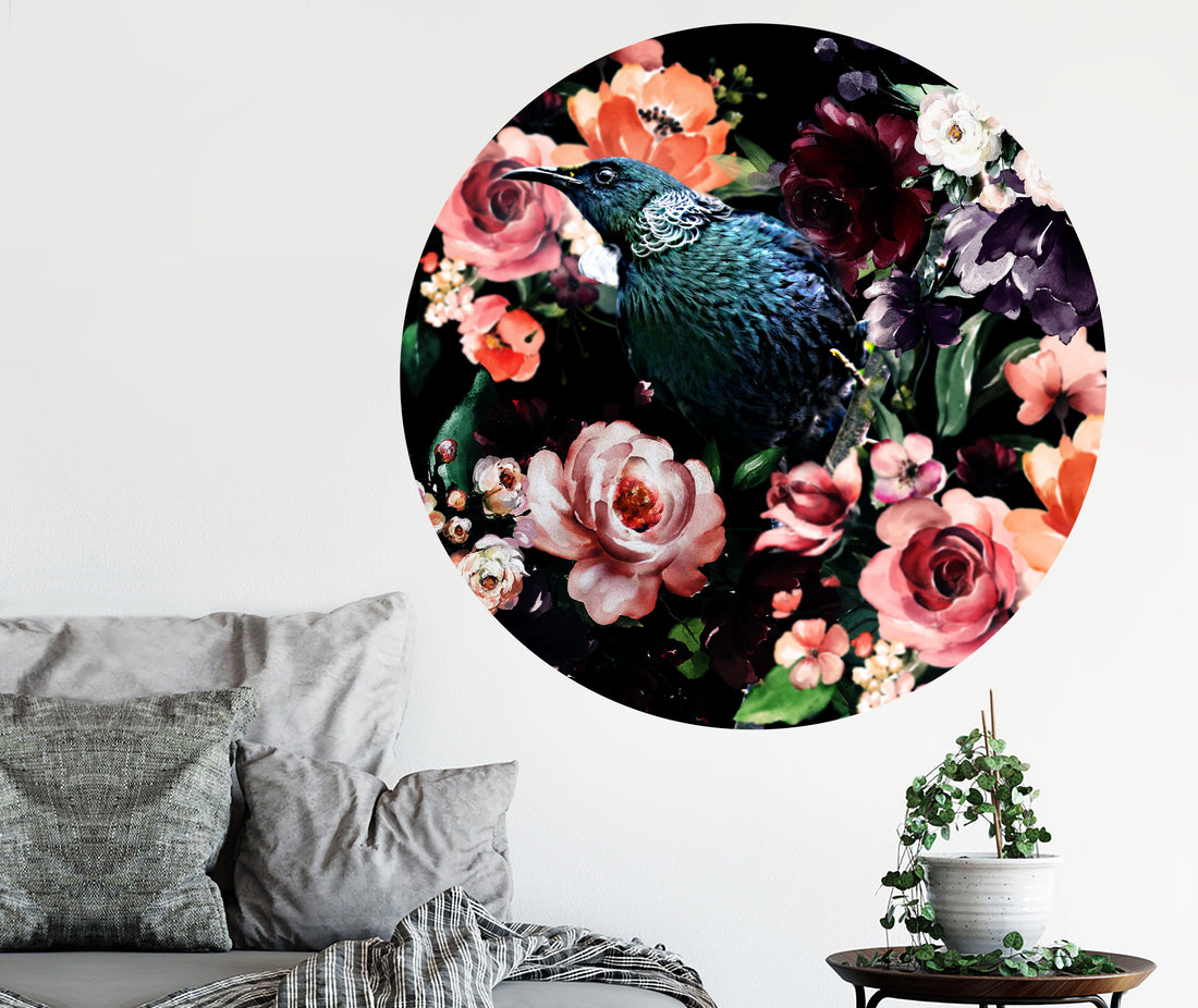 Tui in Wonderland Mural Dot Your Decal Shop Wall Decal NZ