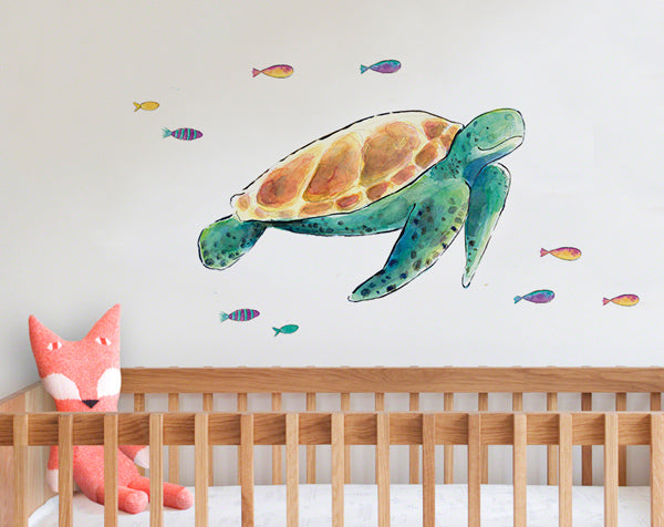 WALTER THE TURTLE Wall Decal Your Decal Shop Wall Decal NZ
