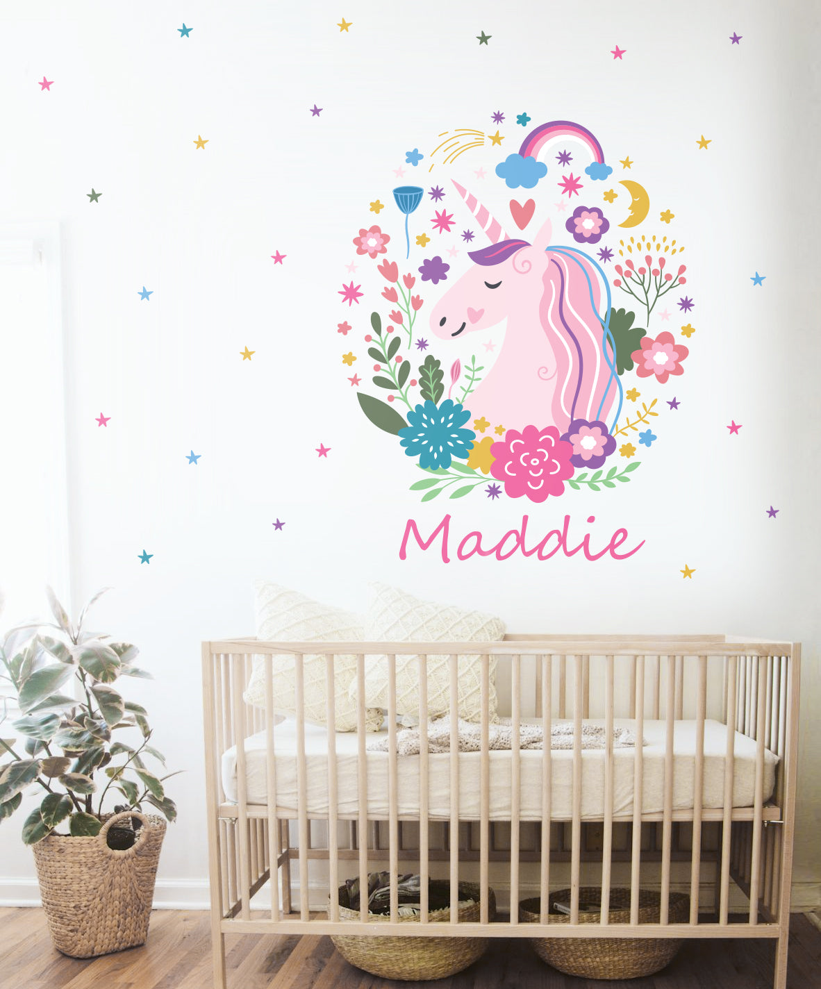 Unicorn with custom name Wall Decal Your Decal Shop Wall Decal NZ