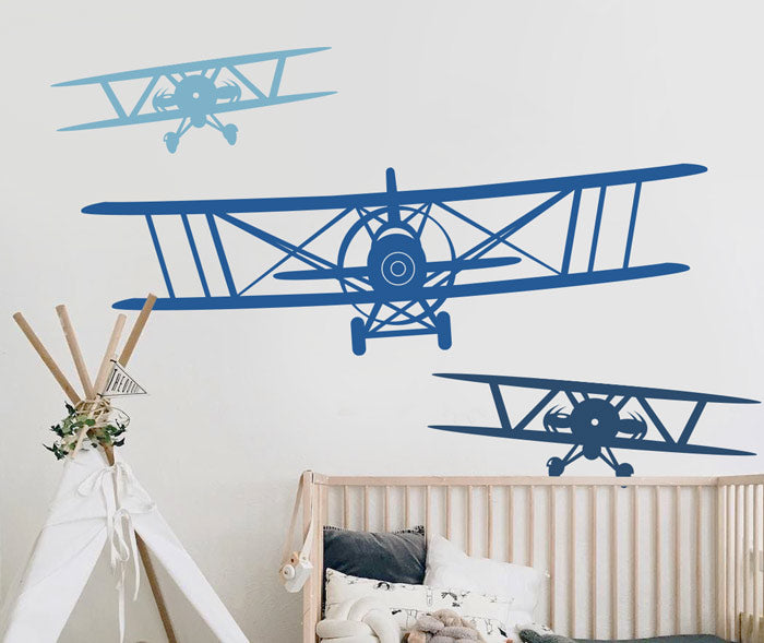Vintage Airplanes Wall Decal Your Decal Shop Wall Decal NZ