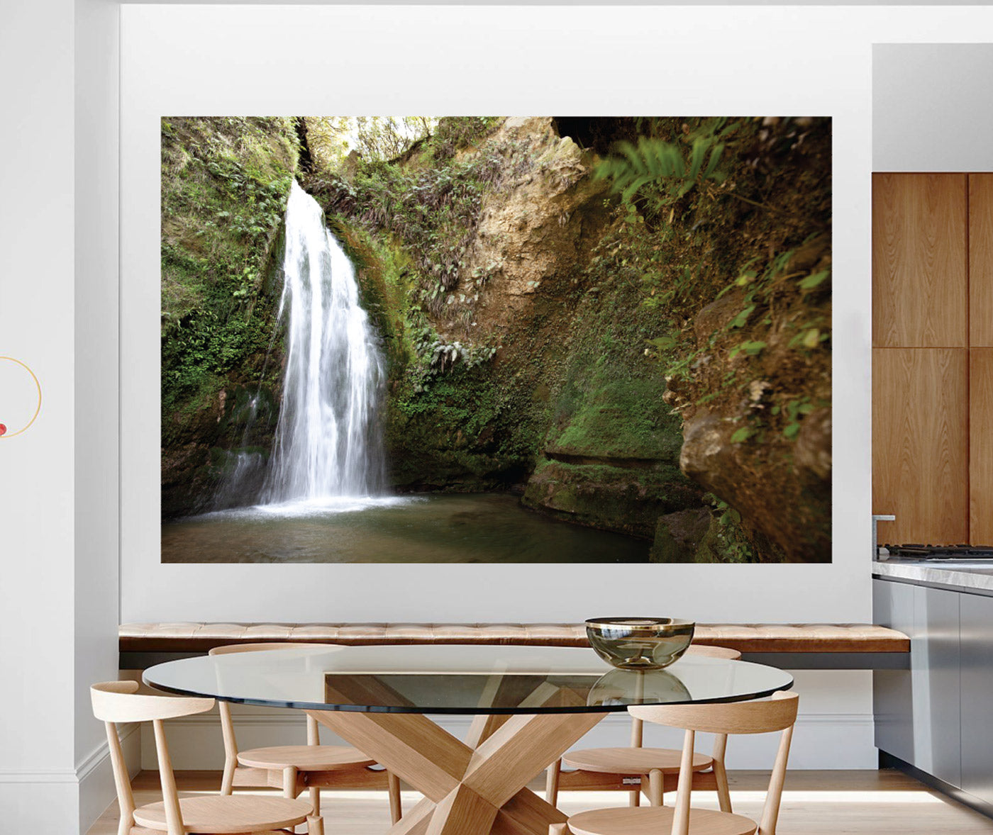 Tangoio Waterfall Nook Mural Your Decal Shop Wall Decal NZ