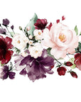 Watercolour Rose Bouquet Wall Decal Your Decal Shop Wall Decal NZ