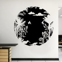 Window to Kiwiana Paradise Wall Decal Your Decal Shop Wall Decal NZ