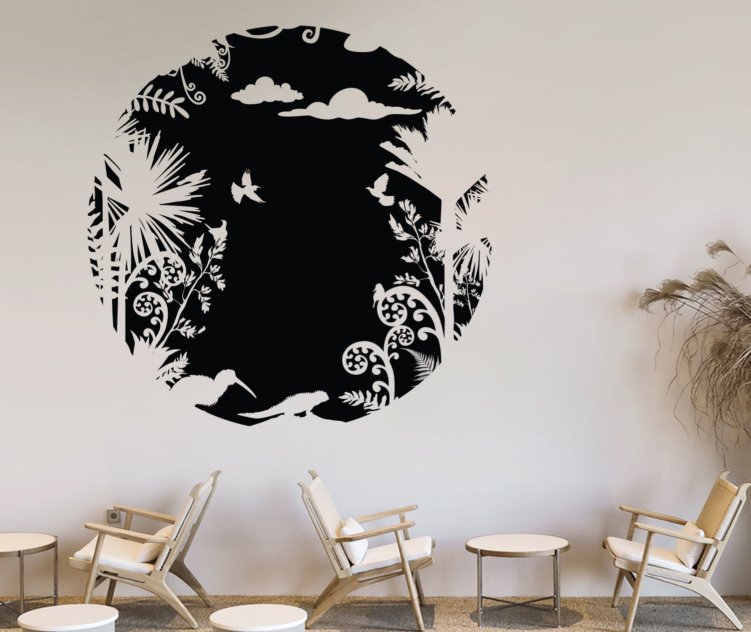 Window to Kiwiana Paradise Wall Decal Your Decal Shop Wall Decal NZ