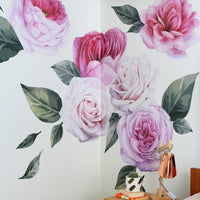 Peonies and Roses Wall Decal Your Decal Shop Wall Decal NZ