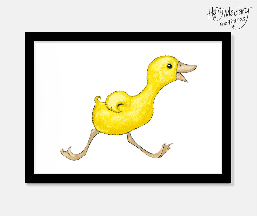 Zackery Quack Art Print