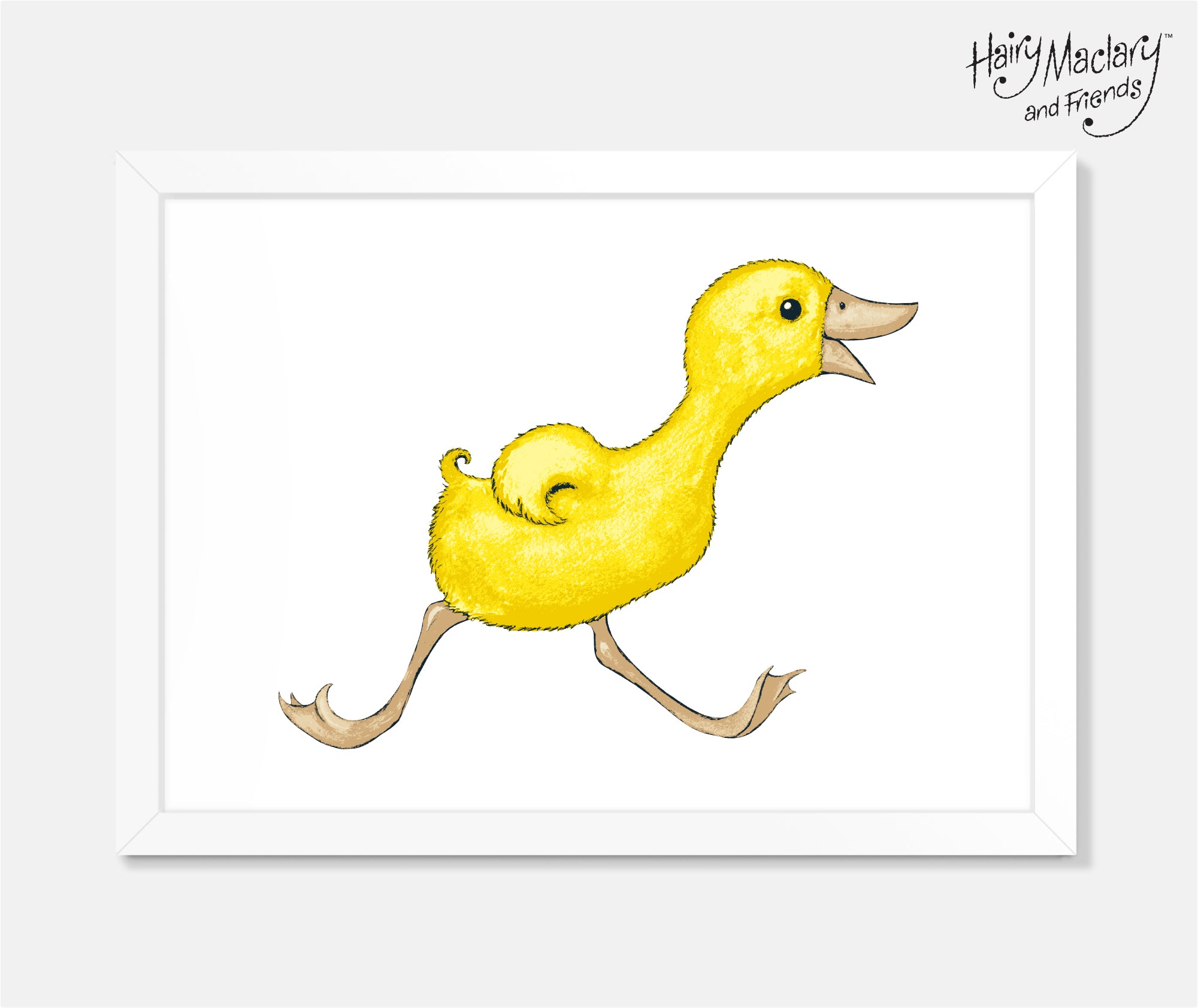 Zackery Quack Art Print