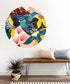 Abstract Tui Rua Mural Dot Your Decal Shop Wall Decal NZ