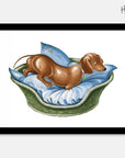 Schnitzel Von Krumm Basket Art Print