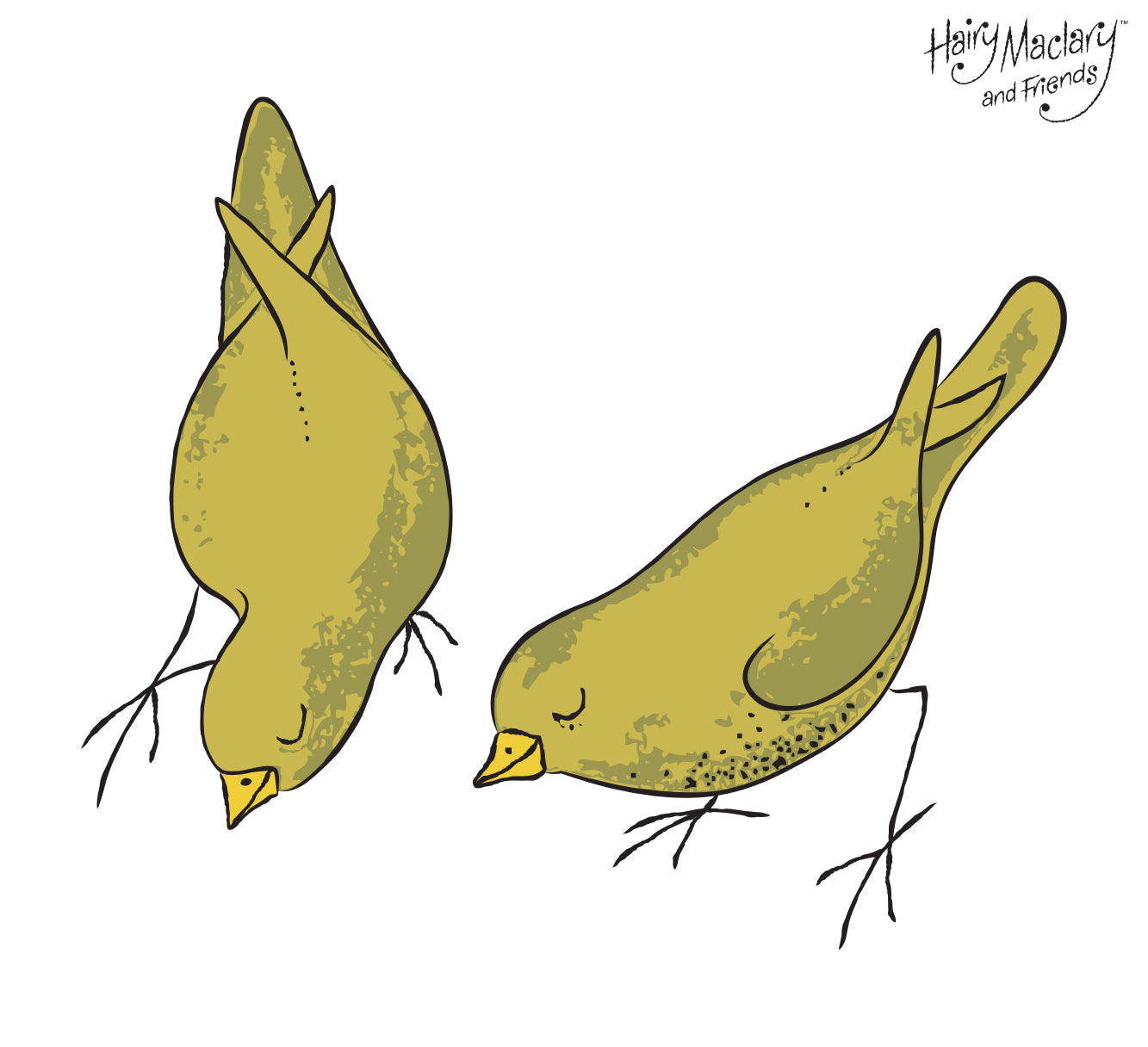 Hairy Maclary Birds