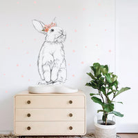 Bunny Polka Dot Wall Decal Your Decal Shop Wall Decal NZ