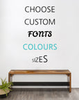Custom Text Wall Decal Your Decal Shop Wall Decal NZ