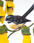 Fantails in Kowhai Wall Decal Your Decal Shop Wall Decal NZ