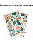 Terrazzo Decal Set
