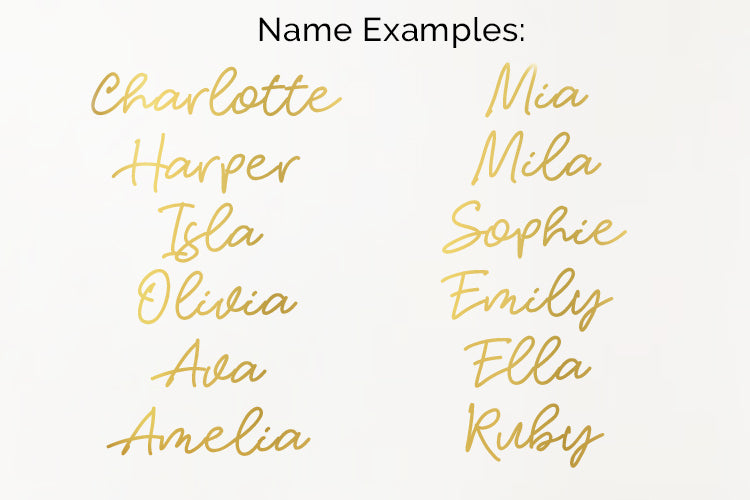 Custom name decal – YDS STUDIO